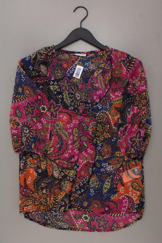 Street One Classic Bluse Gr. 38 mit Paisleymuster 3/4 Ärmel mehrfarbig