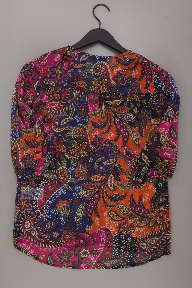 Street One Classic Bluse Gr. 38 mit Paisleymuster 3/4 Ärmel mehrfarbig