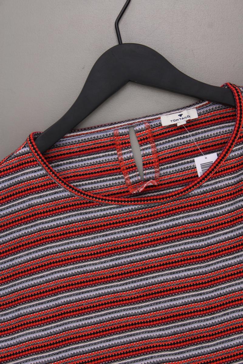 Tom Tailor T-Shirt Gr. XL Kurzarm mehrfarbig aus Baumwolle