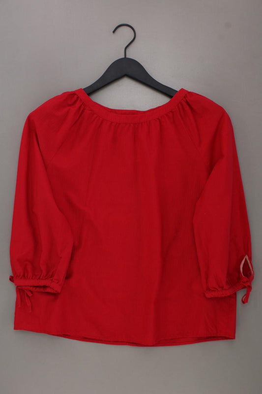 s.Oliver Classic Bluse Gr. 38 3/4 Ärmel rot aus Baumwolle