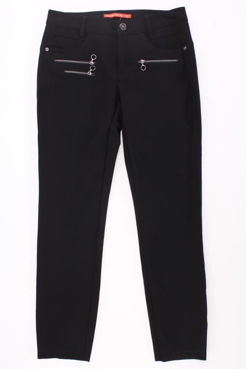 Street One Hose Gr. 34/L30 neuwertig schwarz aus Polyamid