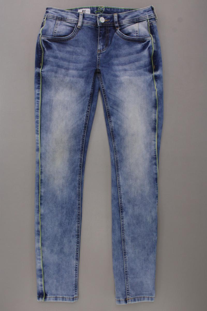 Street One Skinny Jeans Gr. W27 blau aus Baumwolle