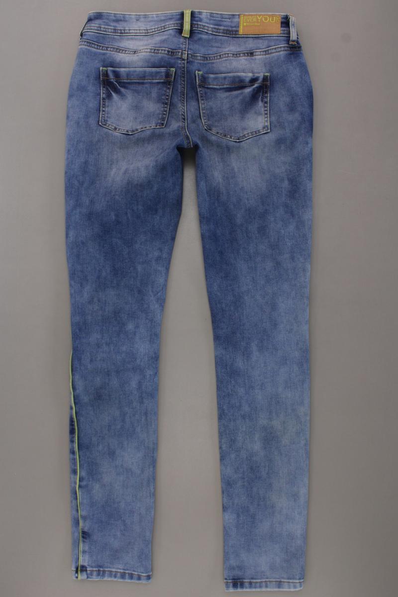 Street One Skinny Jeans Gr. W27 blau aus Baumwolle