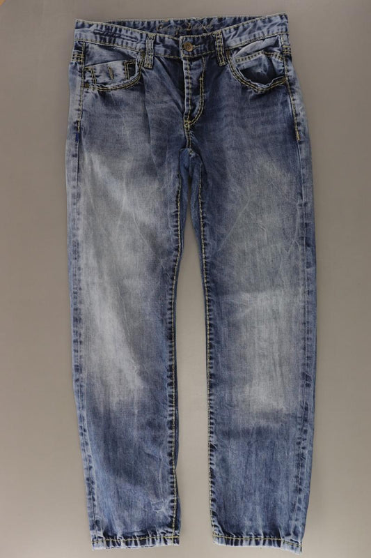 Camp David Straight Jeans für Herren Gr. W32/L32 blau aus Baumwolle