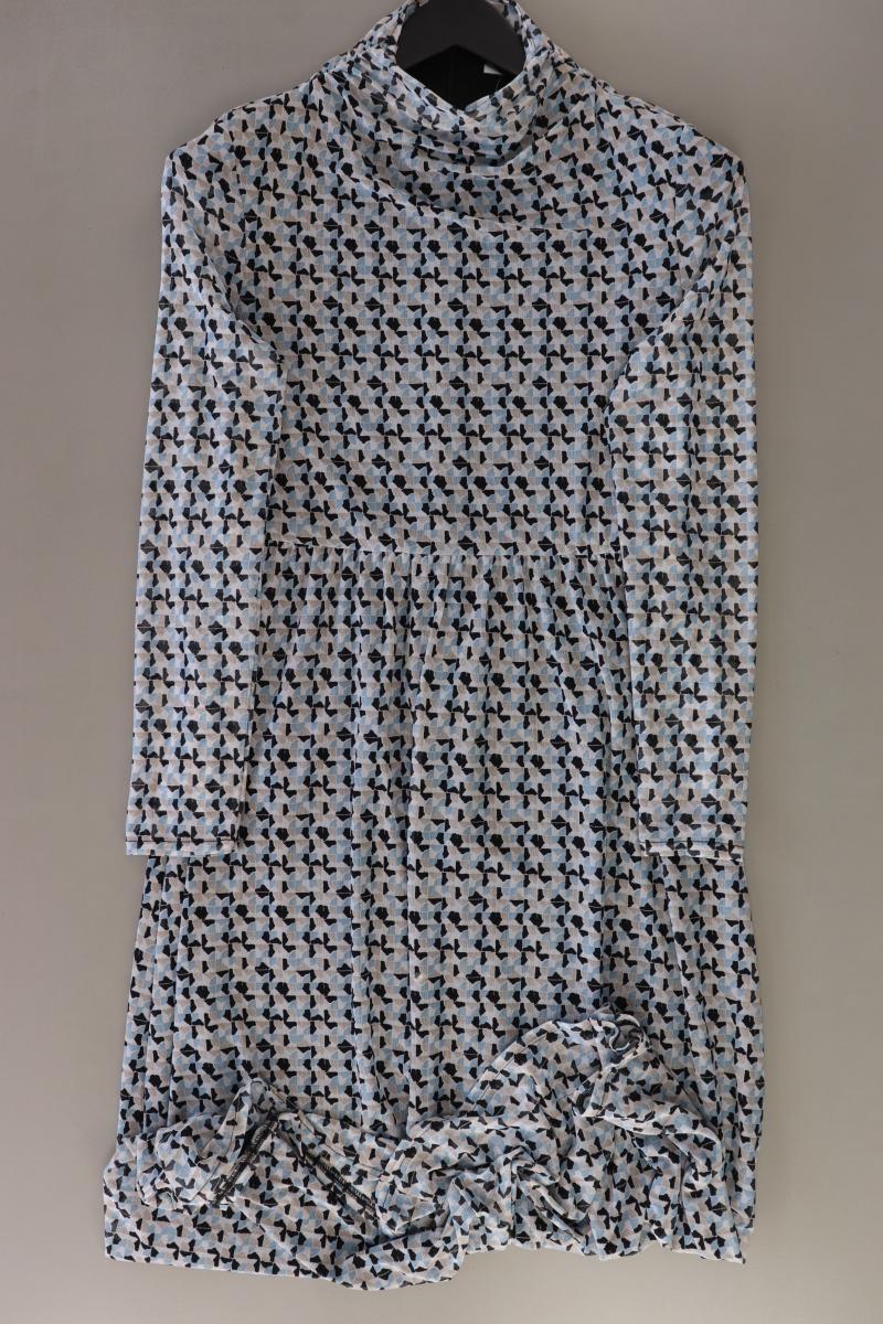s.Oliver Stretchkleid Gr. 38 neuwertig Langarm blau aus Polyester