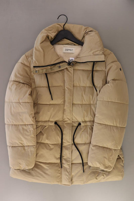 Esprit Lange Jacke Gr. XL neuwertig creme aus Polyamid