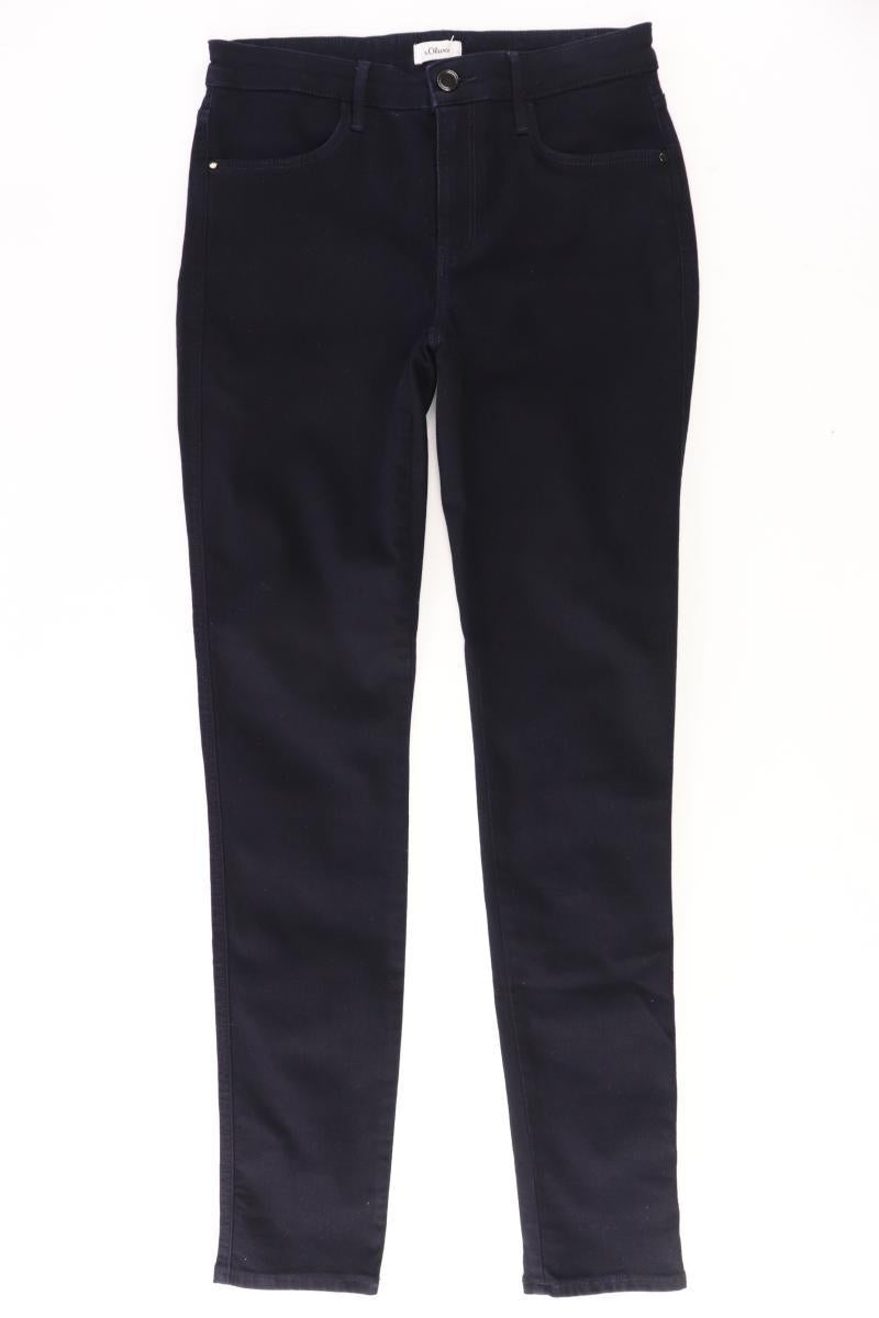 s.Oliver Skinny Jeans Gr. 38/L32 blau aus Baumwolle