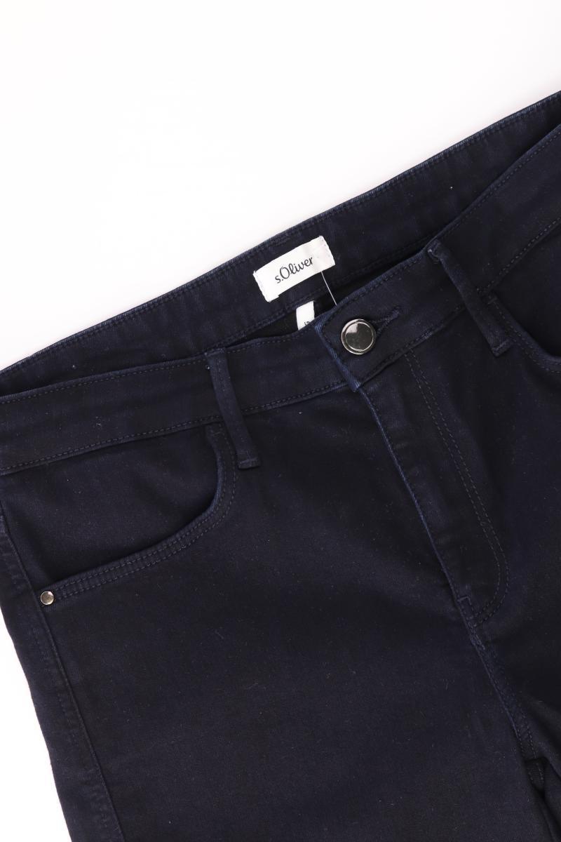 s.Oliver Skinny Jeans Gr. 38/L32 blau aus Baumwolle