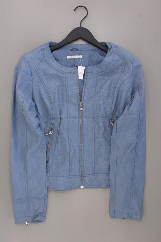 Senes Paris Kunstlederjacke Gr. L blau aus Polyurethan