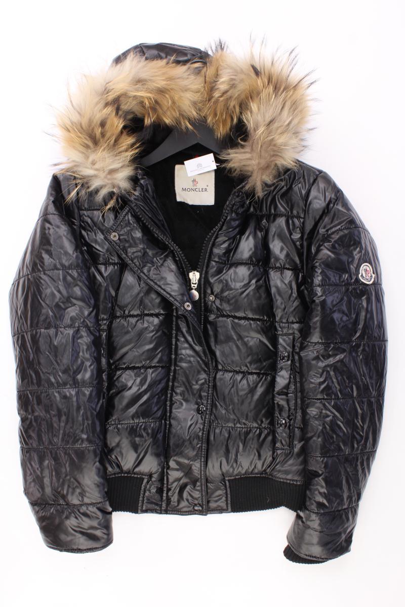 Moncler Daunenjacke Gr. 34 schwarz aus Polyamid