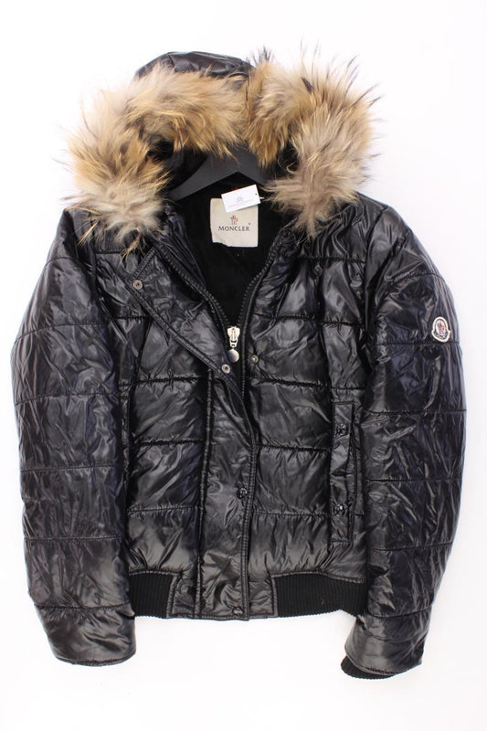 Moncler Daunenjacke Gr. 34 schwarz aus Polyamid