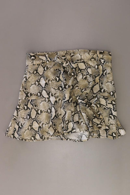 Zara Skort Gr. L mit Tierdruck creme aus Polyester