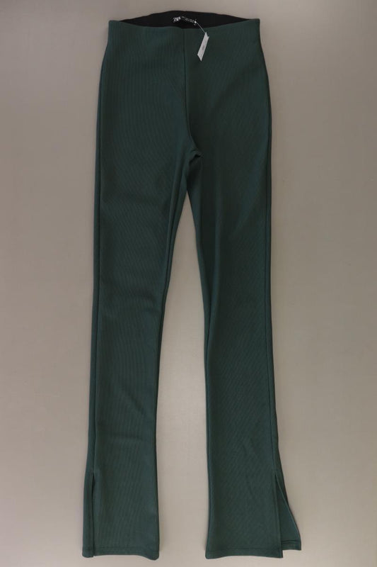 Zara Leggings Gr. S grün aus Polyester