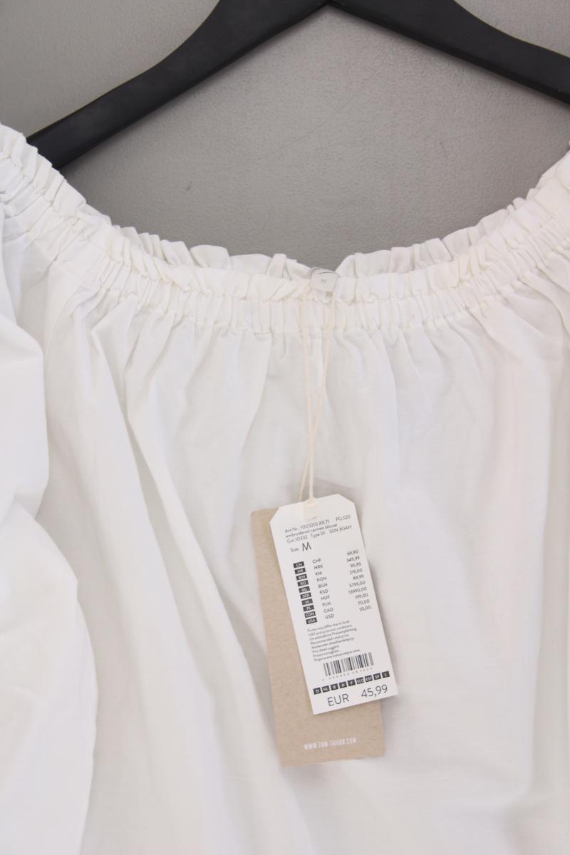 Tom Tailor (Denim) Classic Bluse Gr. M neu mit Etikett Neupreis: 45,99€! weiß