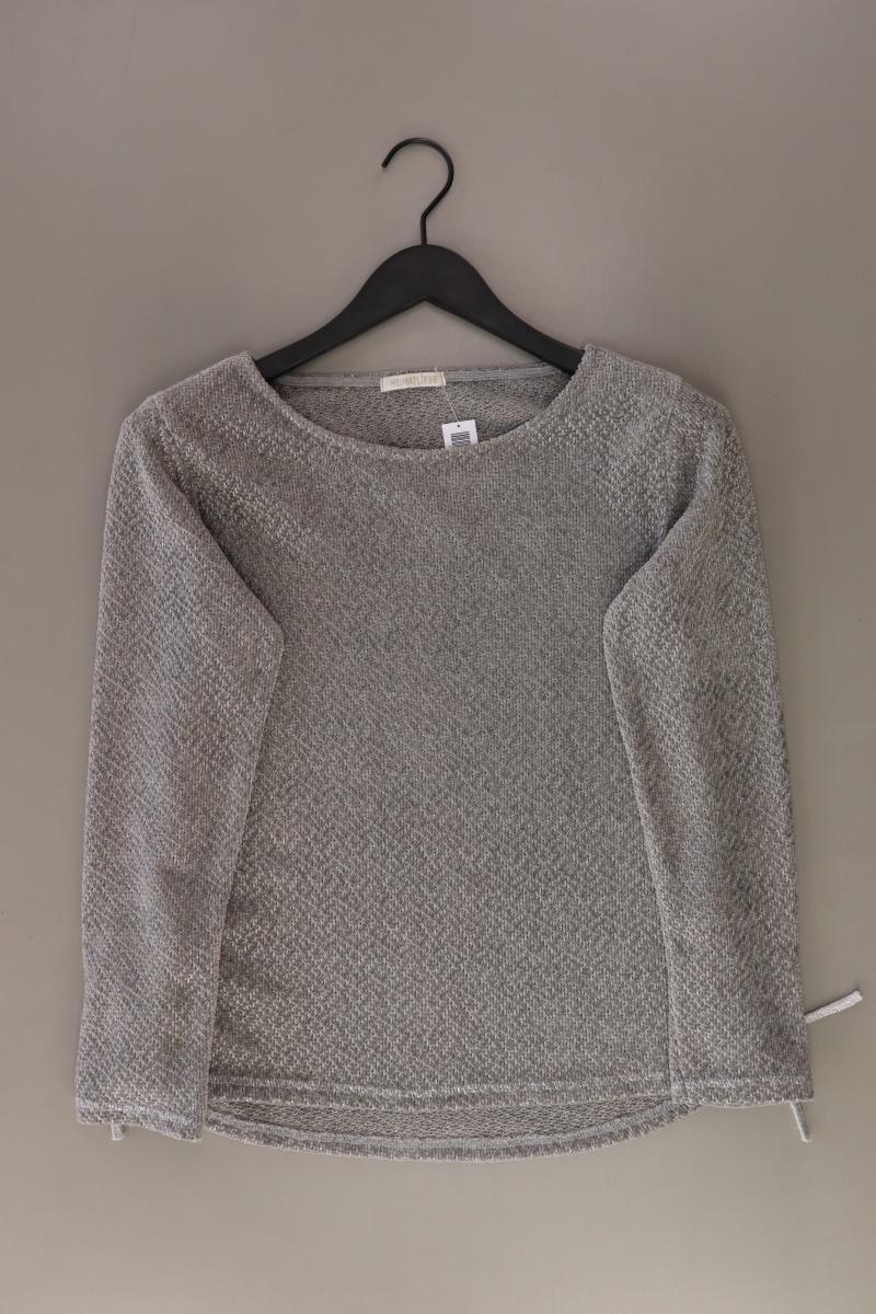 HEIMATLIEBE Feinstrickpullover Gr. S grau