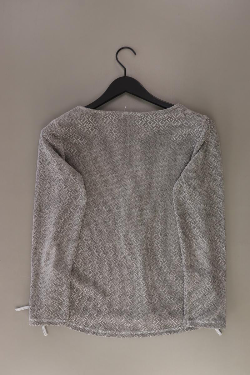 HEIMATLIEBE Feinstrickpullover Gr. S grau