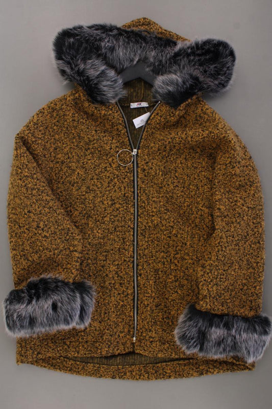 Kapuzenjacke Gr. OneSize neuwertig gelb aus Polyester