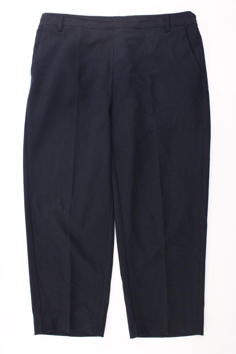 Kaffe Stoffhose Gr. 46 blau aus Polyester