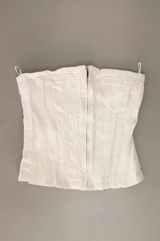 Zara Bandeautop Gr. XS weiß
