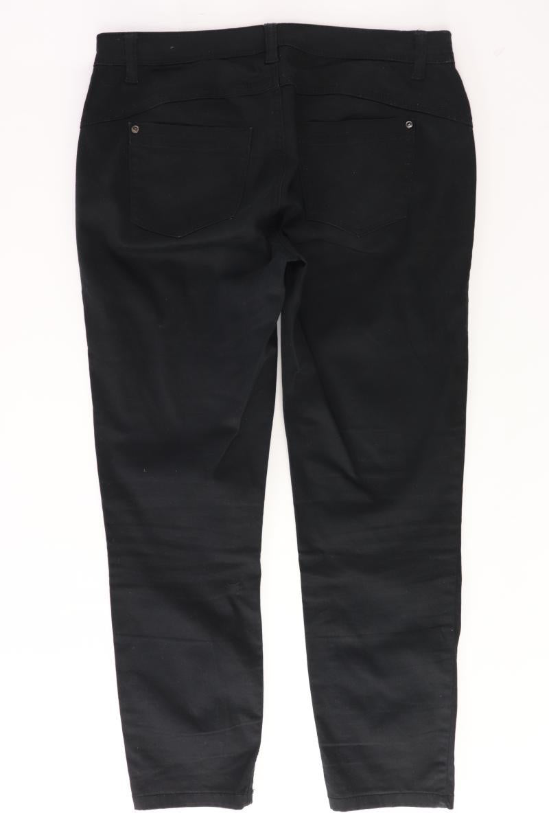 Street One Straight Jeans Gr. 38/L26 schwarz aus Baumwolle