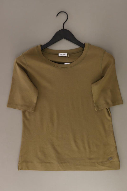 Gerry Weber T-Shirt Gr. 36 Kurzarm olivgrün aus Baumwolle