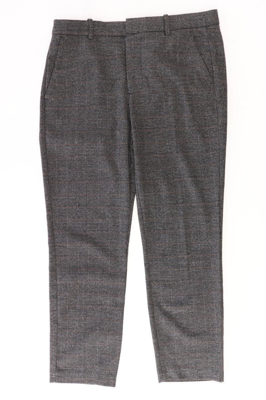 Zara Stoffhose Gr. L hahnentritt grau aus Baumwolle