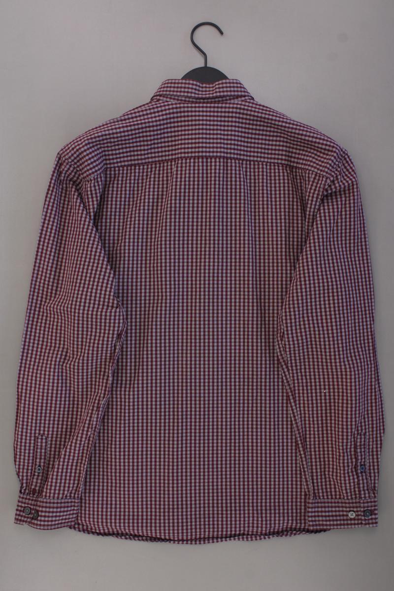 Tom Tailor Karohemd für Herren Gr. XL kariert Langarm rot aus Baumwolle