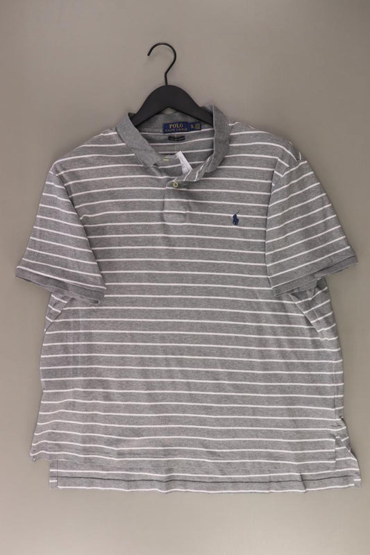 Polo Ralph Lauren Ringelshirt für Herren Gr. XL gestreift Kurzarm grau