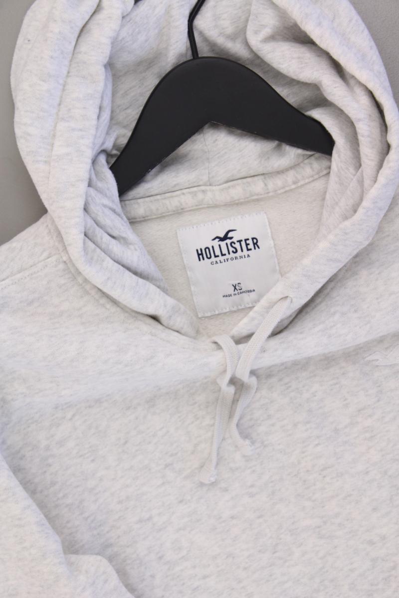 Hollister Hoodie für Herren Gr. XS grau aus Baumwolle