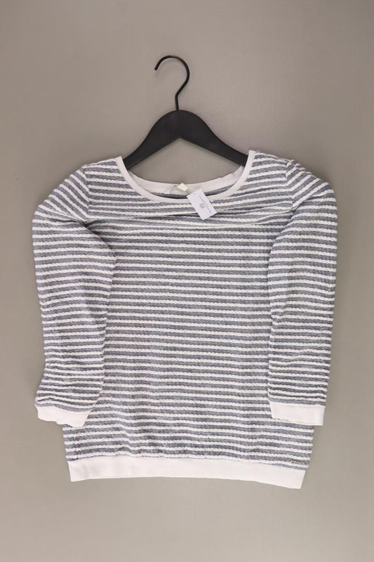 Tom Tailor (Denim) Feinstrickpullover Gr. S gestreift blau aus Baumwolle
