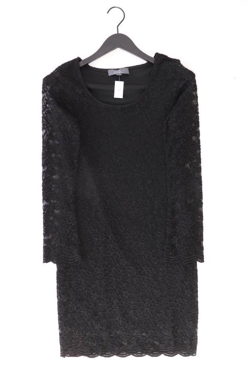 She Spitzenkleid Gr. 38 Langarm schwarz aus Polyester