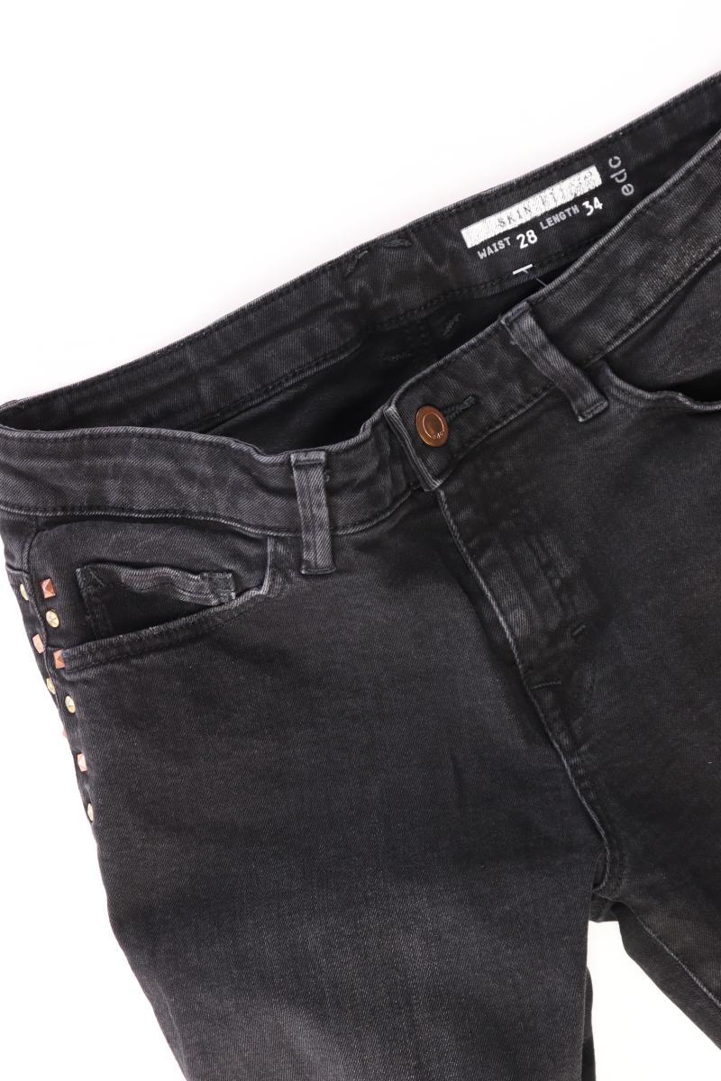 edc by Esprit Skinny Jeans Gr. W28/L34 schwarz aus Baumwolle