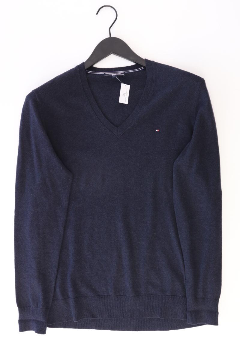 Tommy Hilfiger Feinstrickpullover für Herren Gr. XL blau