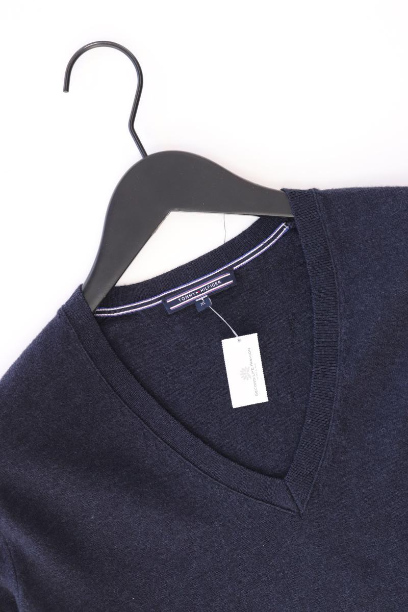 Tommy Hilfiger Feinstrickpullover für Herren Gr. XL blau