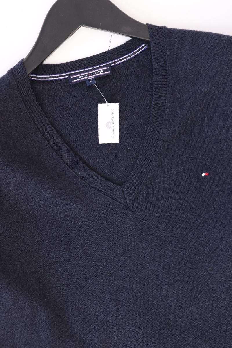 Tommy Hilfiger Feinstrickpullover für Herren Gr. XL blau