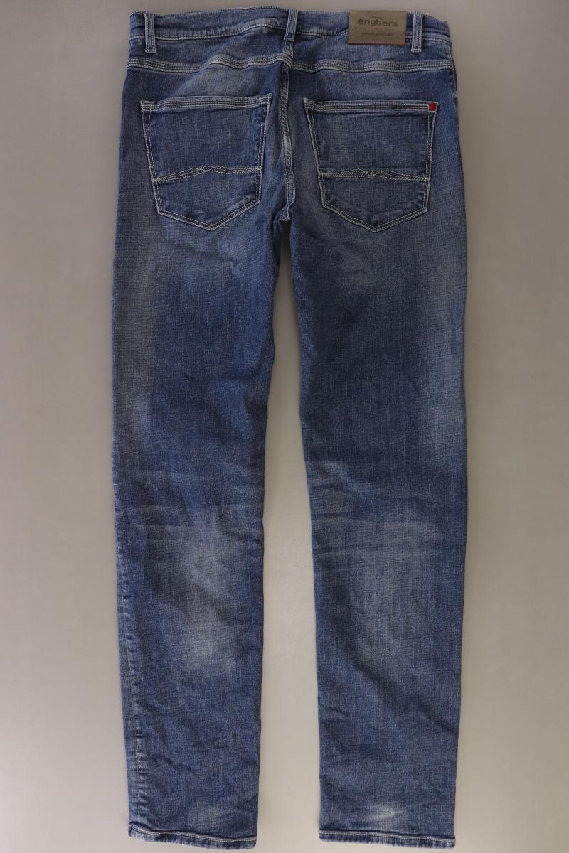 Engbers Straight Jeans für Herren Gr. W33/L34 blau aus Baumwolle