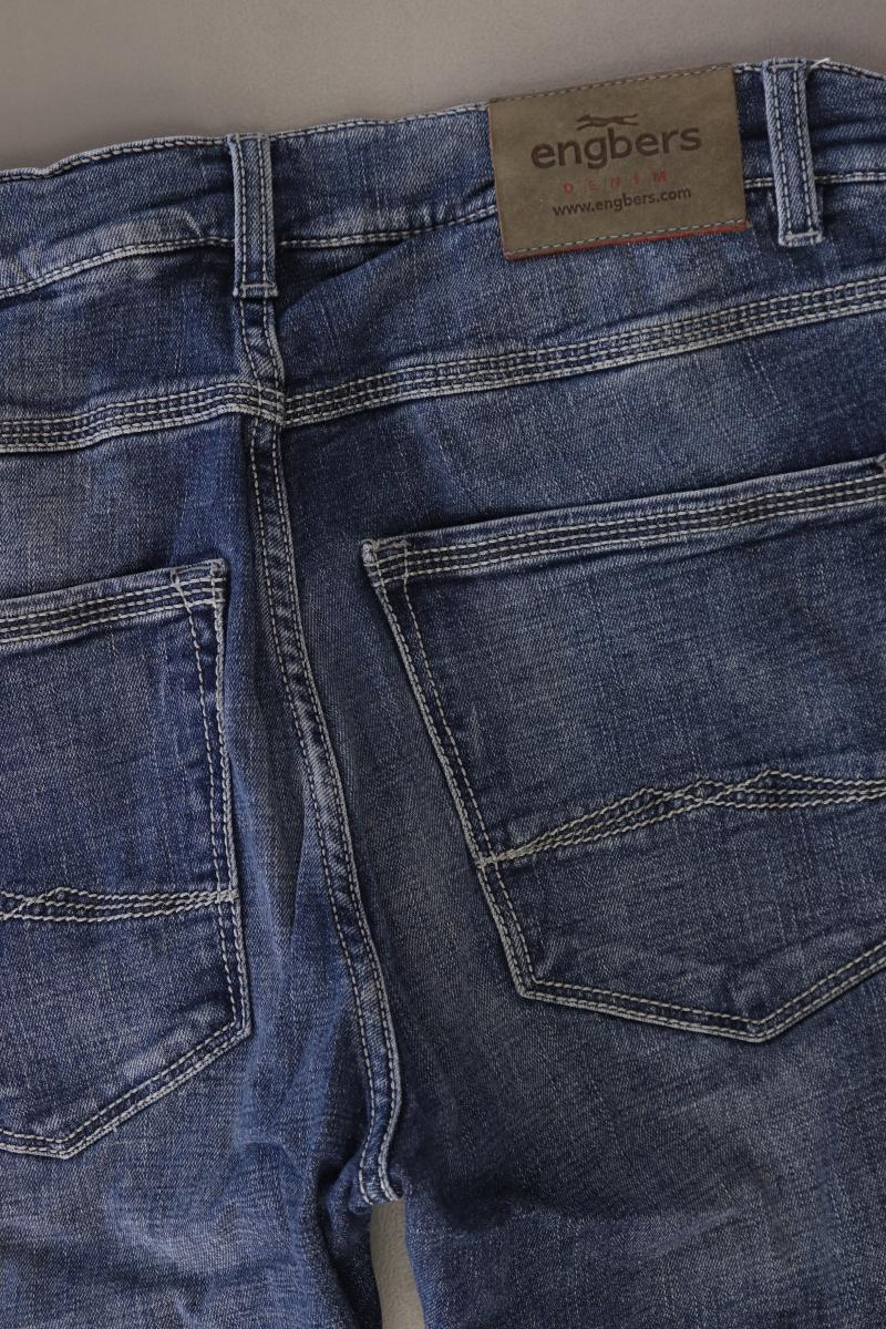 Engbers Straight Jeans für Herren Gr. W33/L34 blau aus Baumwolle