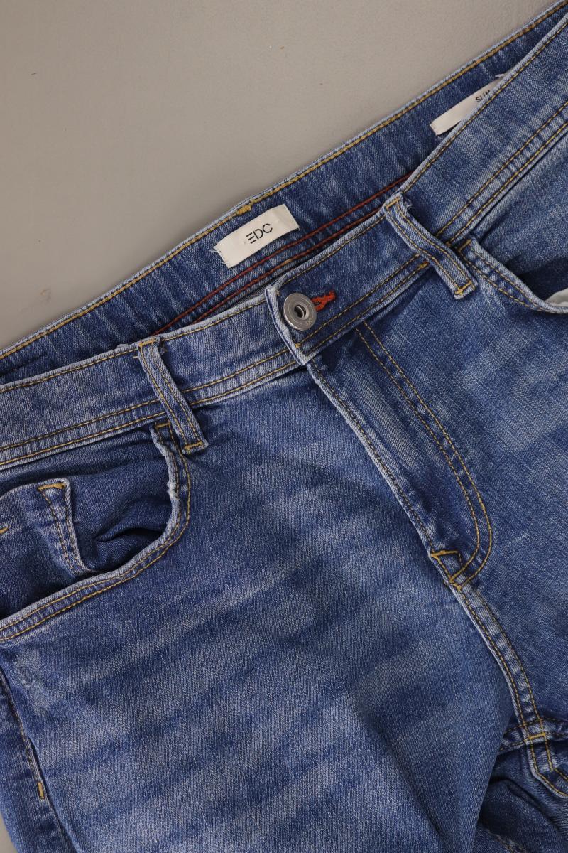 edc by Esprit Straight Jeans für Herren Gr. W34/L30 blau aus Baumwolle