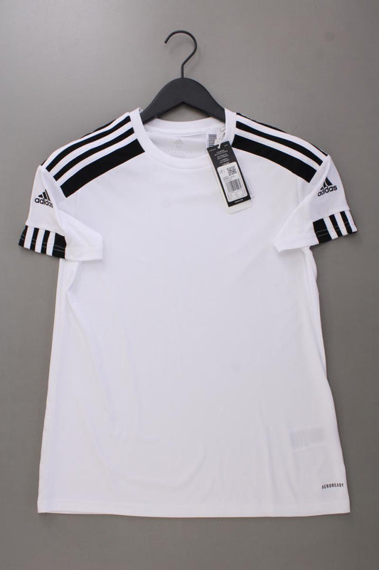 Adidas Sportshirt Gr. 38/40 neu mit Etikett Kurzarm weiß aus Polyester