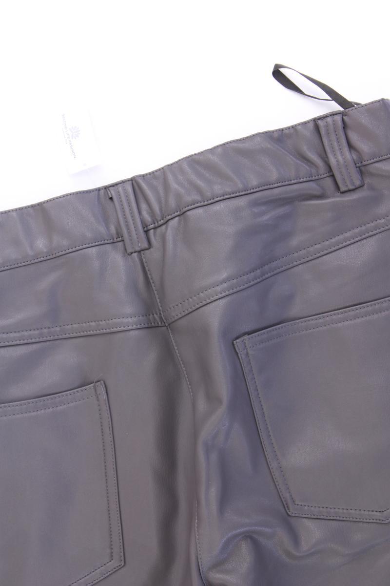 Pfeffinger Kunstlederhose Gr. 42 neuwertig grau aus Polyester