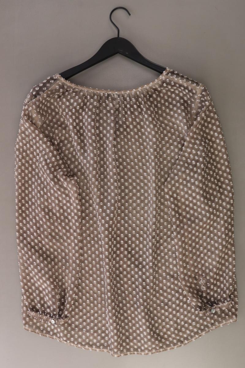 Création L. Bluse Gr. 48 Langarm braun aus Polyester