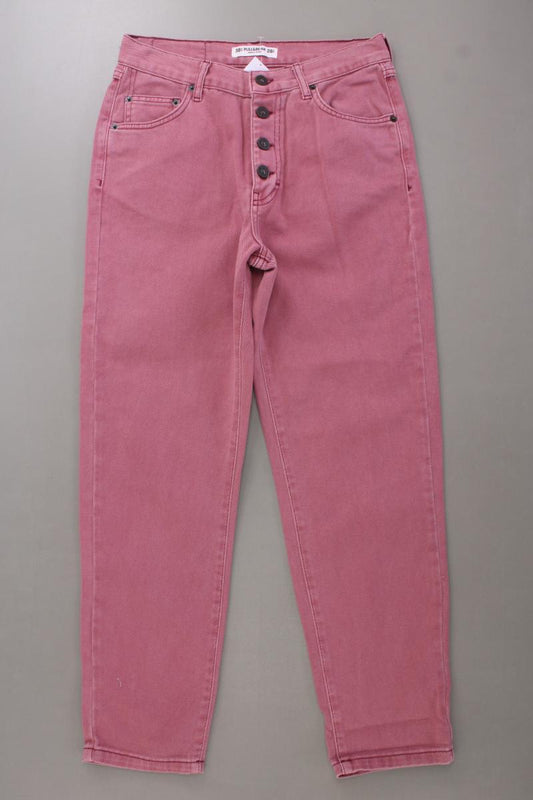 Pull&Bear Five-Pocket-Hose Gr. 38 rosa aus Baumwolle
