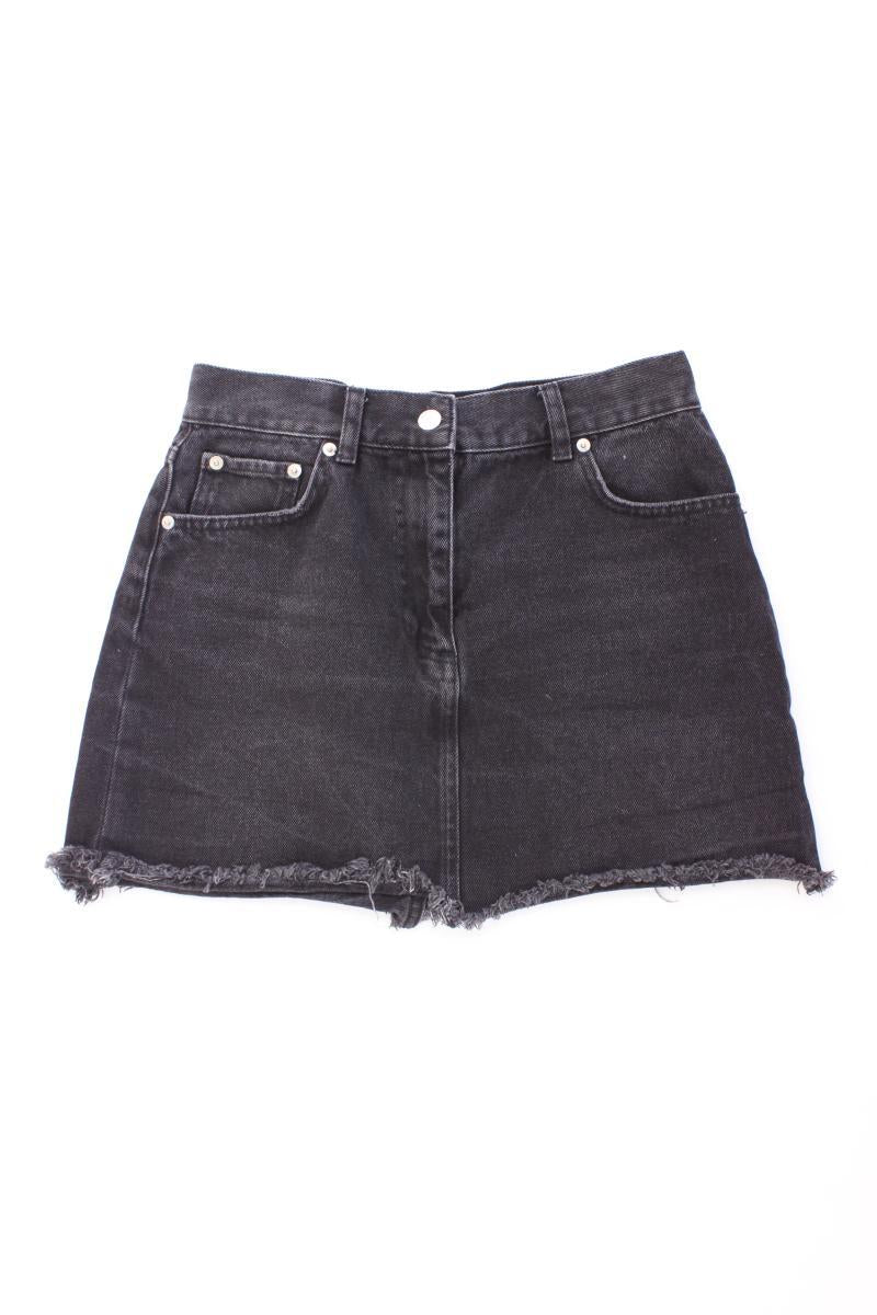 NA-KD Jeansrock Gr. M grau aus Baumwolle