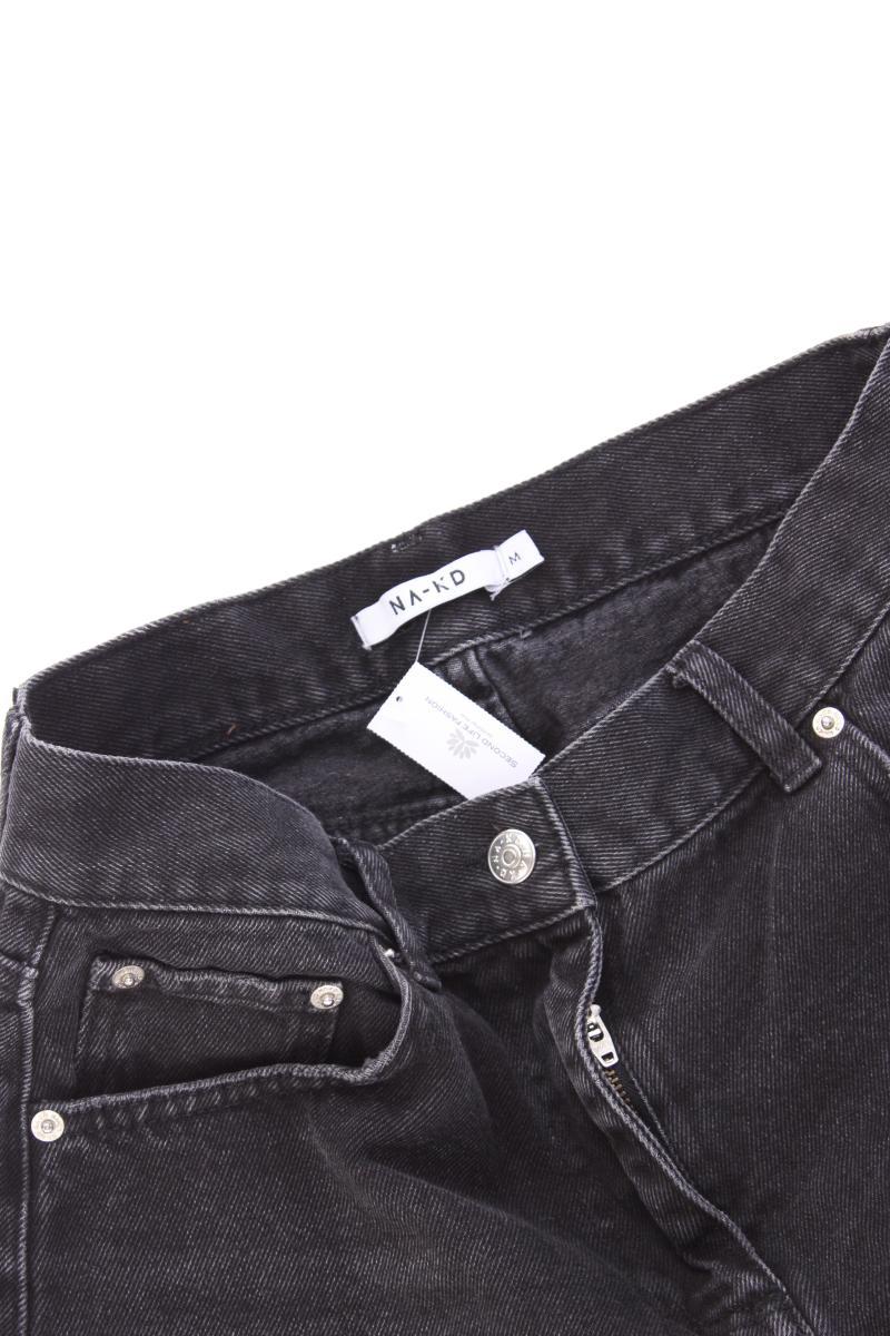 NA-KD Jeansrock Gr. M grau aus Baumwolle