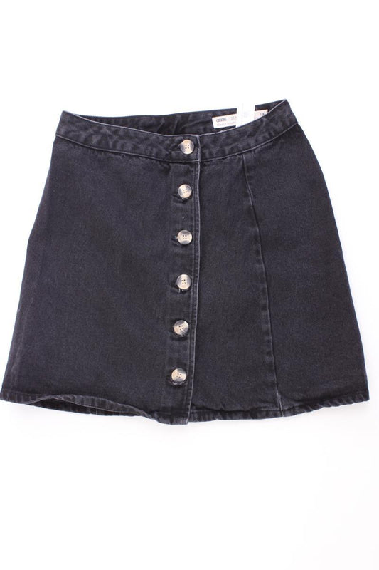 Asos Jeansrock Gr. 36 grau aus Baumwolle