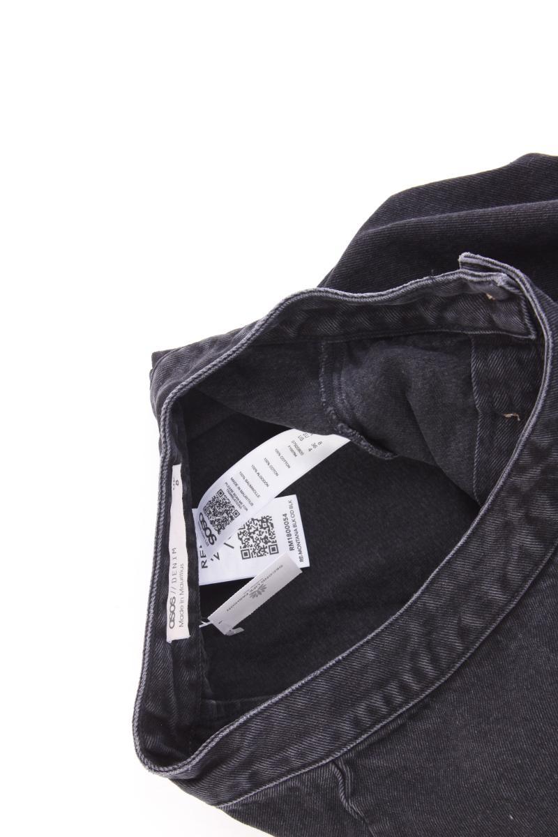 Asos Jeansrock Gr. 36 grau aus Baumwolle