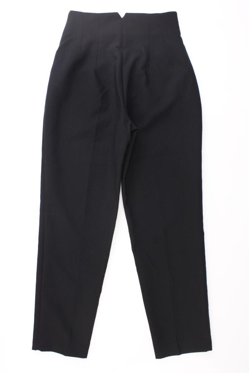 Zara Stoffhose Gr. XS schwarz aus Polyester