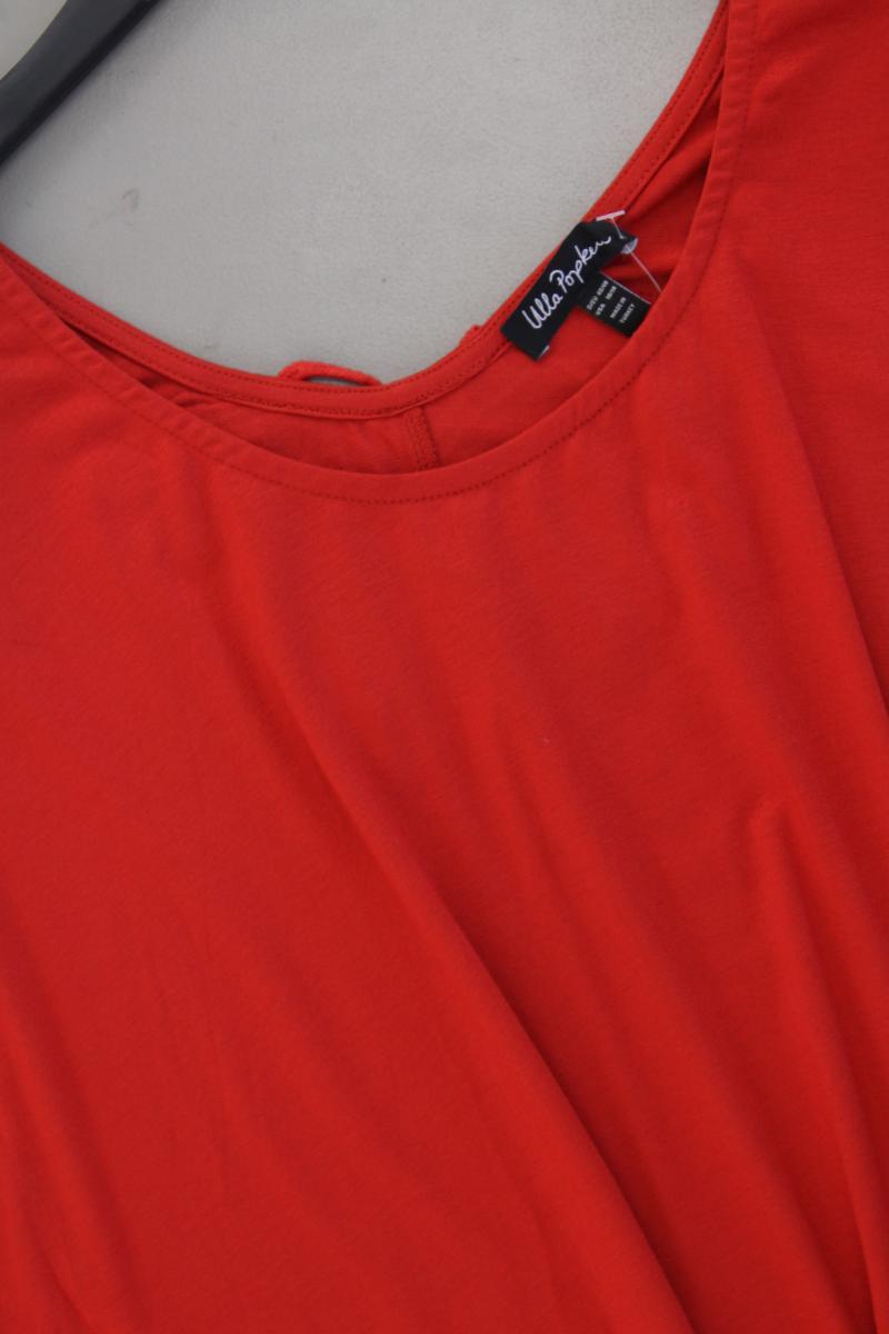 Ulla Popken Jerseykleid Gr. 46/48 neuwertig Kurzarm orange aus Viskose