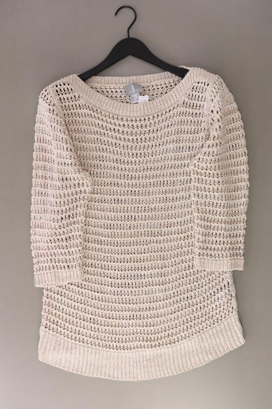 FAIR LADY Regular Pullover Gr. 50 creme aus Polyacryl