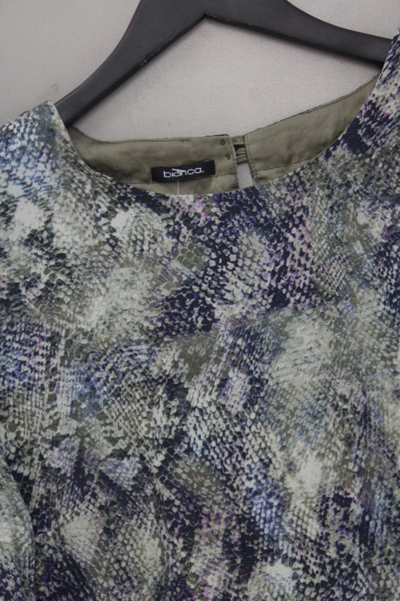 Bianca Classic Bluse Gr. 44 3/4 Ärmel grau